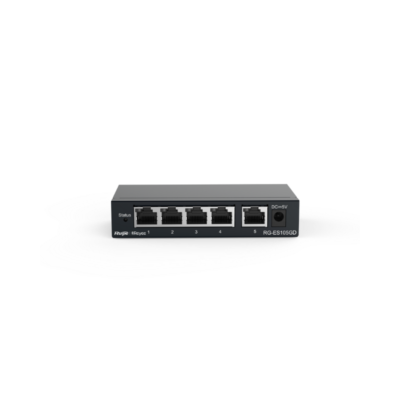 Switch Desktop de Metal 5 Puertos Gigabit