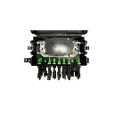 FDB NAP Caja Exterior Ftth 4X16 Completa Preconnect Horizontal Split 1X8.