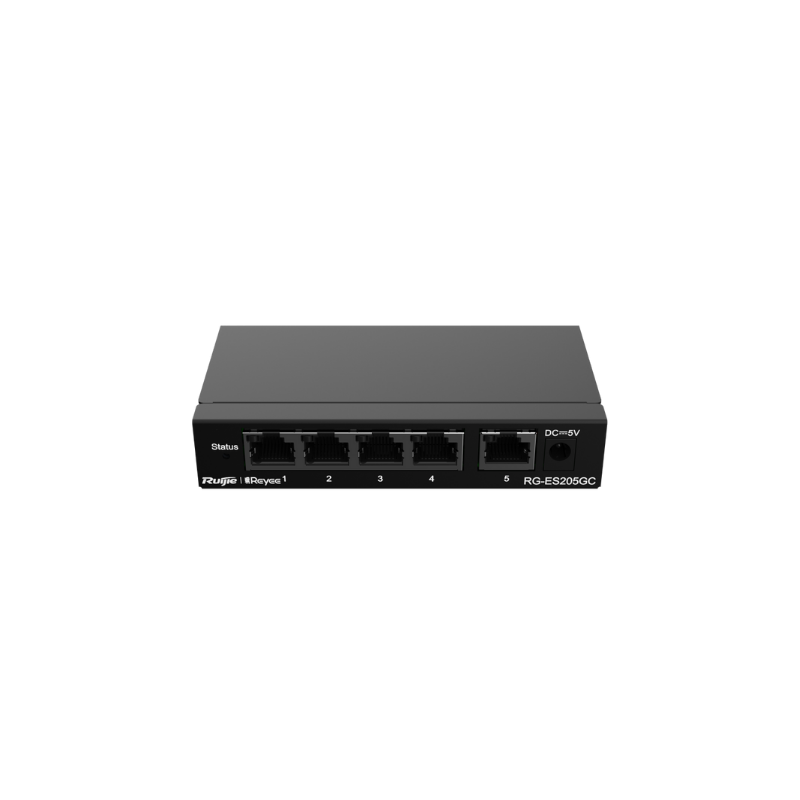 5-Port Gigabit Smart Switch, carcaza metalica (escritorio)