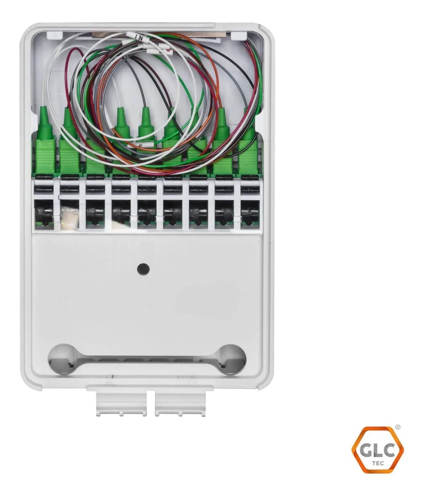 Fibra Óptica Interior 1x8 Sc/apc Blanca Ftth- Glc