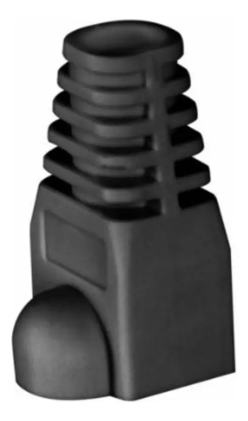 Capuchón P/rj 45 Negro