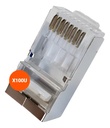 Ficha Conector Rj45  Cat. 6 X Unidad  Ftp