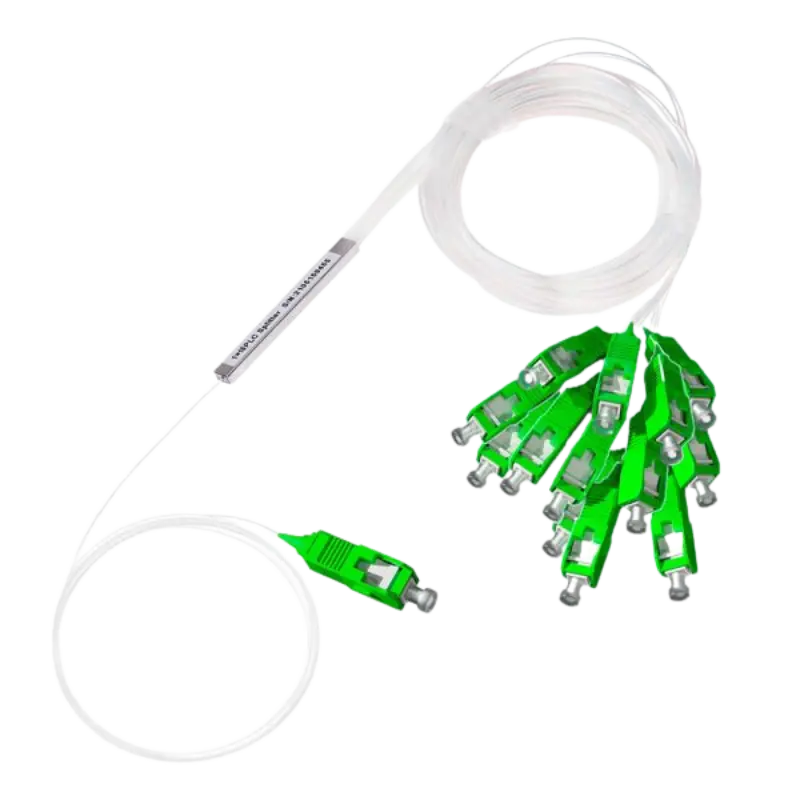 PLC SPLITTER MONOMODO 1X16 CON CONECTOR SC/APC