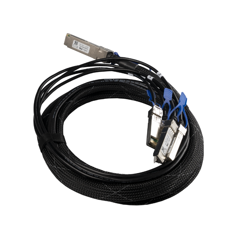 QSFP28 to 4xSFP28 break-out cable (100G to 4x25G), 3m