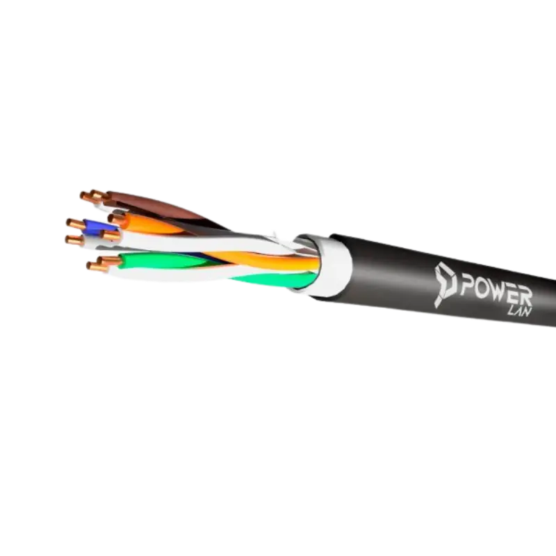 Cable Utp Cat5E Exterior / Interior Doble Cubierta 305 Metros 