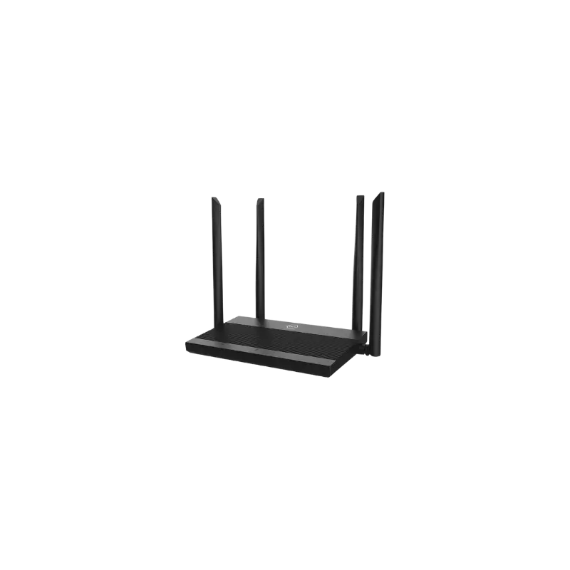 Router Wi-Fi Ac1200Mbps, 4X5Dbi Antena Fija, 1X Puerto 10/100Mbps Wan, 3X Puertos 10/100Mbps Lan.