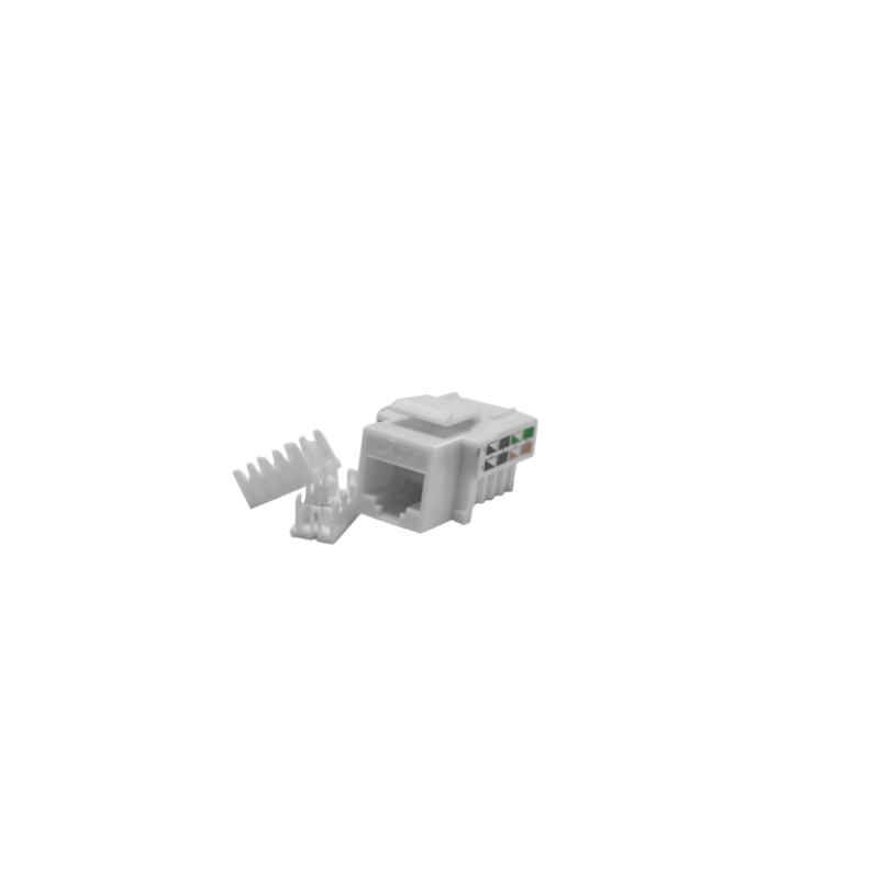 JACK RJ45 110 IDC,A/B, BLANCO CAT6A