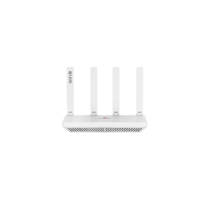 XPON ONU 4GE+1POTS+USB3.0+CATV WIFI6 AX1500 4 ANTENAS