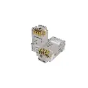 Powerlan lan-RJ45-cat6-2 Plug RJ45 CAT6 blindado (100u)