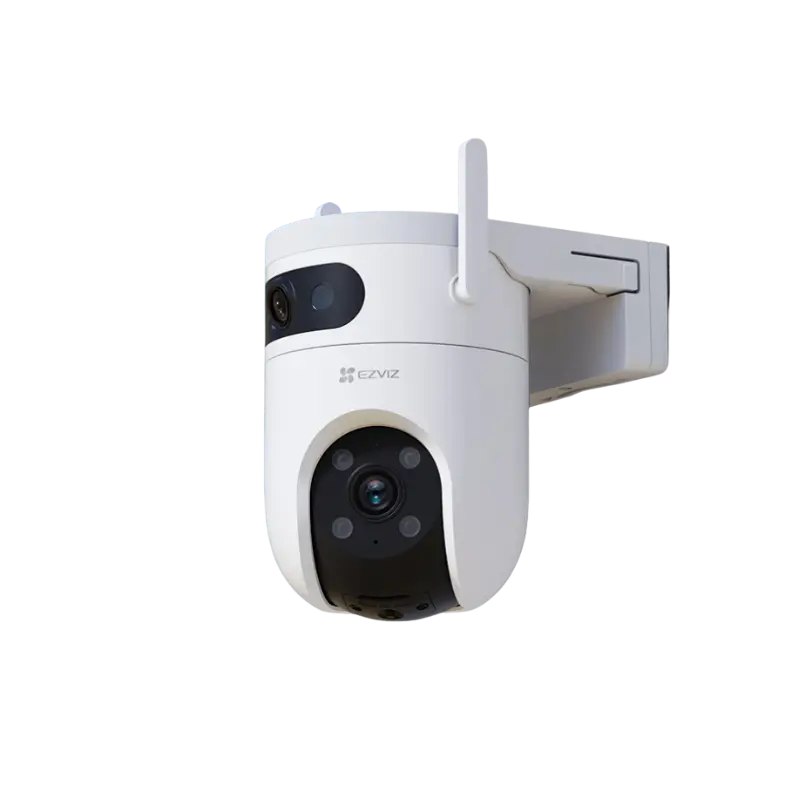 Domo PT IP DUAL 5MP (3K) Color Noche Detec. Humanos y Vehiculos.
