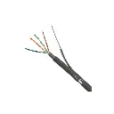 Cable Utp Cat 5E Exterior C/Portante Acero X 305Mts Glc (Doble Vaina)