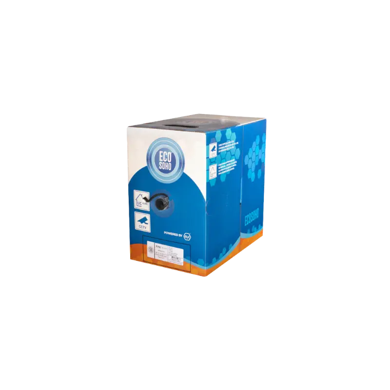 CABLE UTP ECO SOHO CAT 5E EXTERIOR X 305MTS Powered by GLC (SIMPLE VAINA)