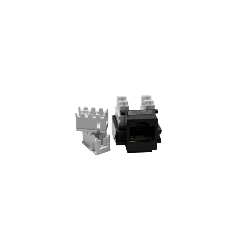 Jack Rj45 110 Idc,A/B, Negro