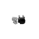 JACK RJ45 110 IDC,A/B, NEGRO