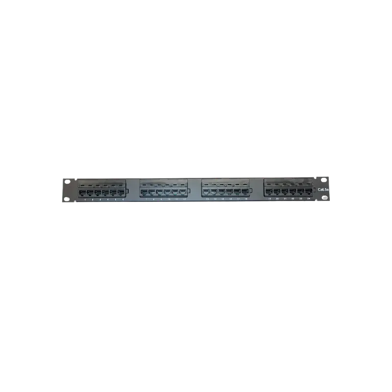 PATCH PANNEL 24 PORTS CAT 5E P/ KRONE/110
