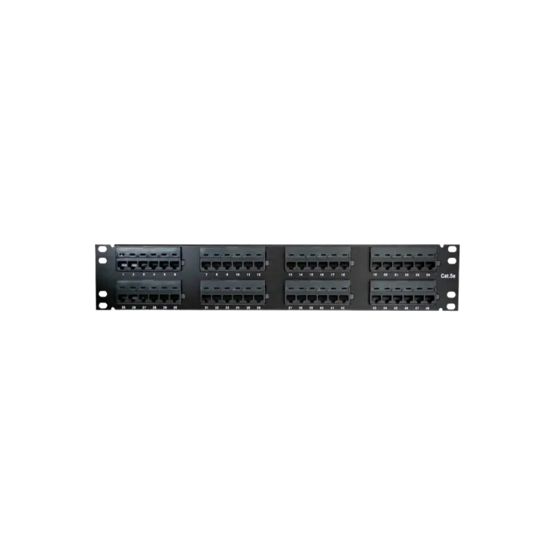 PATCH PANNEL 48 PORTS CAT 5E P/ KRONE/110