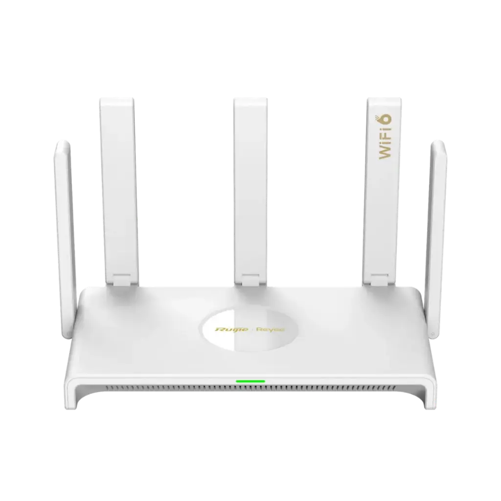 RG-EW3000GX Router Wi-Fi 6 Gigabit. Doble WAN con balanceo/failover, 5 puertos Gigabit,  5 Antenas de alta ganancia.