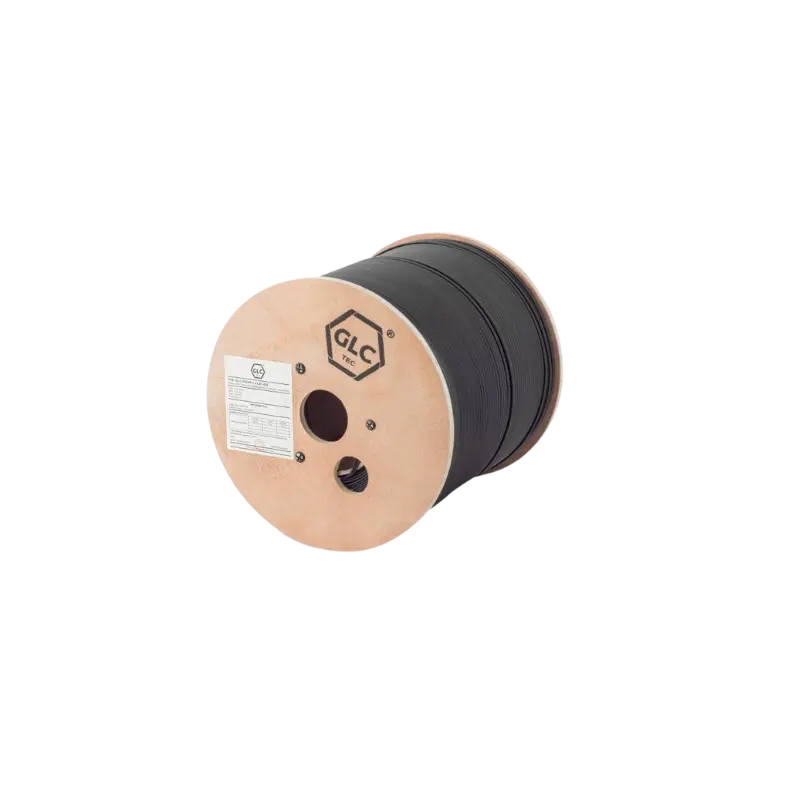 OUTLET Drop Cable FLAT 1 Cores SM FIG.8 C/Portante Dielectrico G657A2 x1000 mts (Sin carrete ni caja)