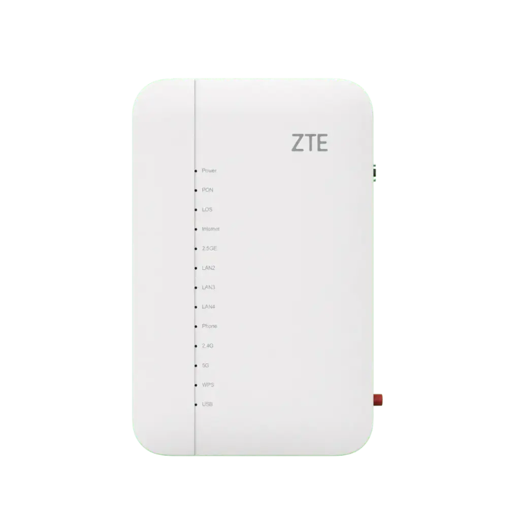 ZXHN F8705 ONT XGS PON BE3600 Dual-Band Wi-Fi 7 1x2.5GE