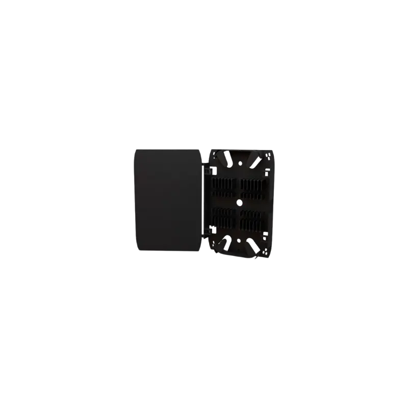 CASETE PARA 24 EMPALMES DE FIBRA OPTICA CON TAPA
