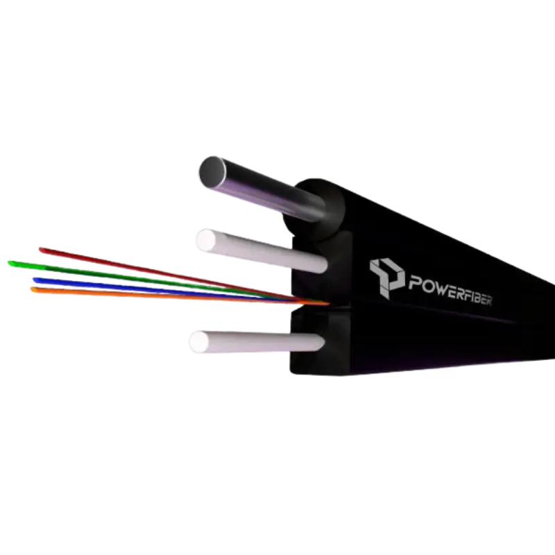 Powerfiber fiber-drop-4-acero — drop 4 hilos acero 