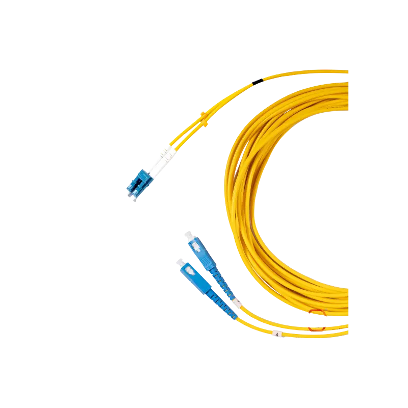Patch Cord FO Sc/Pc - Lc/Pc Sm 2 Mts Duplex