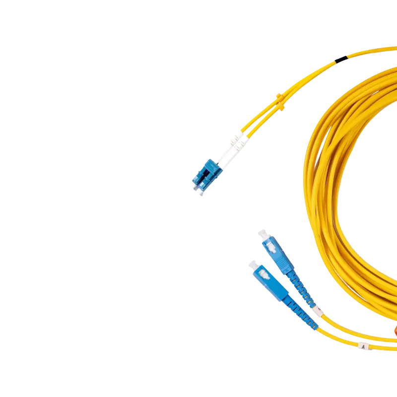 Patch Cord FO Sc/Pc - Lc/Pc Sm 5 Mts Duplex