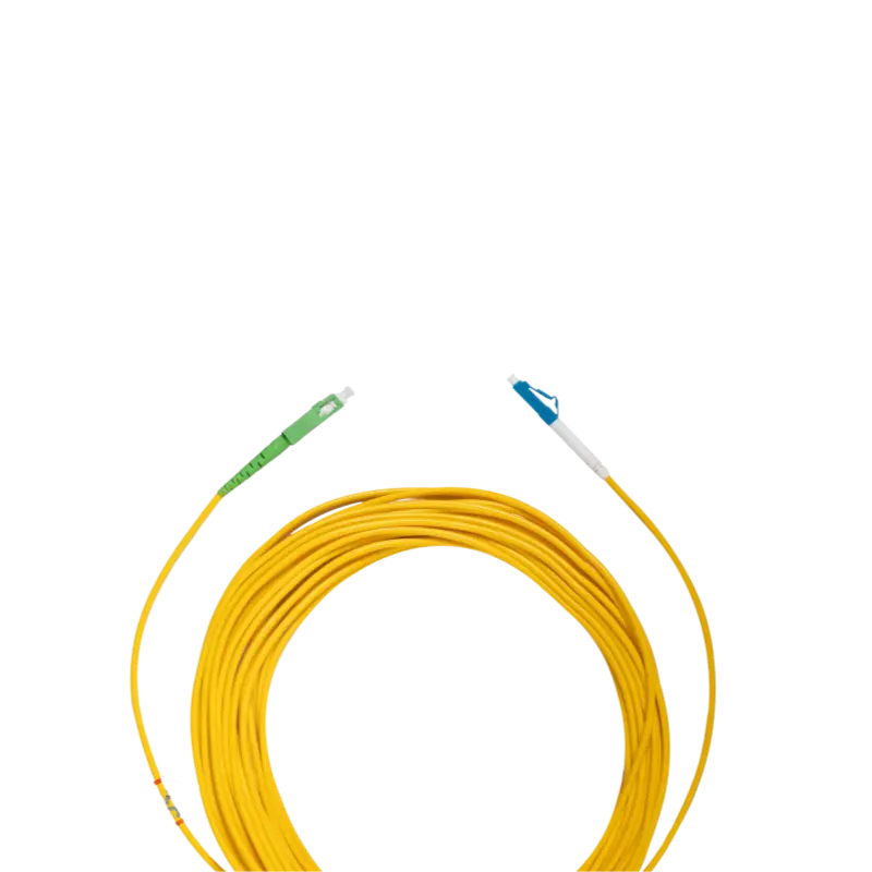 Patch Cord FO Sc/Apc - Lc/Pc Sm 10 Mts Simplex