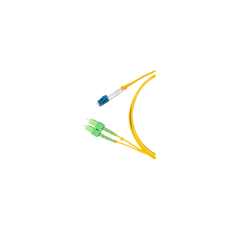 Patch Cord FO Lc/Pc - Fc/Pc Sm X 2Mts Duplex