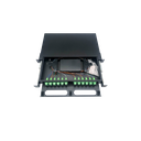 Bandeja fibra óptica C/ Adaptador Sc/Apc Y Pigtail Scapc X24