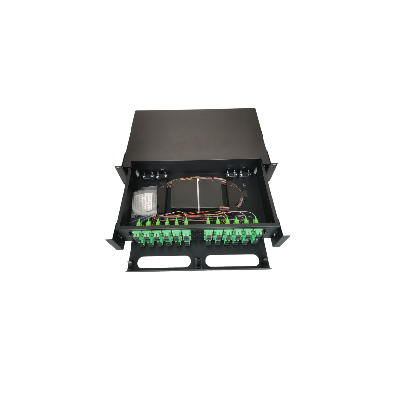 Bandeja Fibra optica C/ Adaptador Sc/Apc Y Pigtail Scapc X48