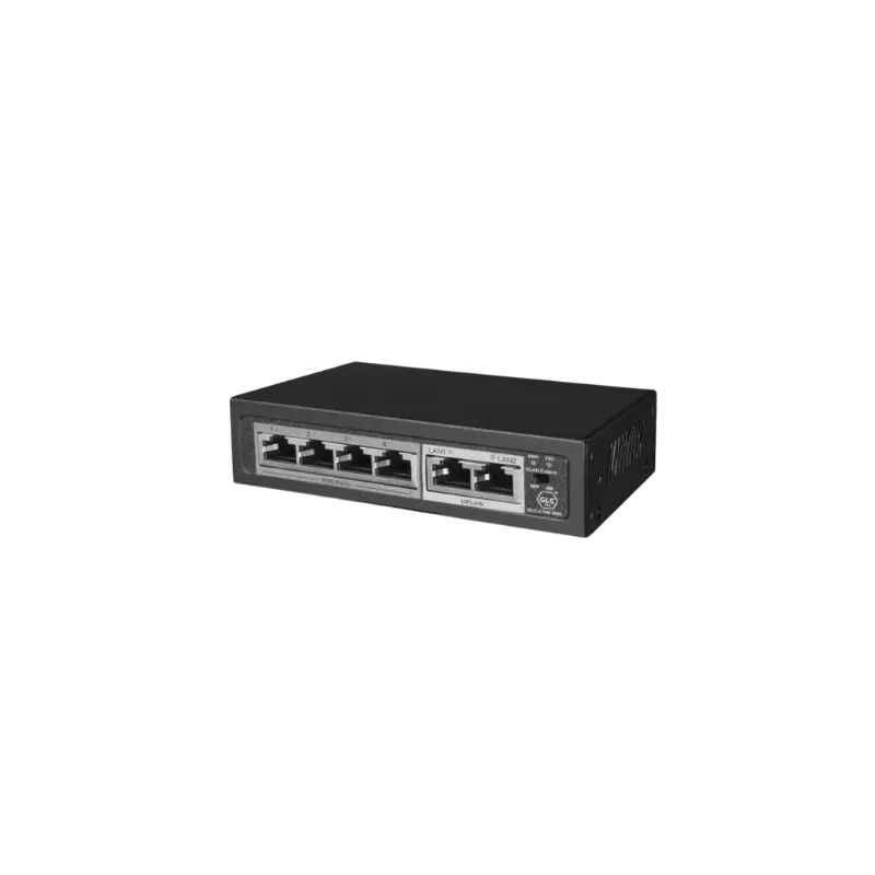 Switch 4 Ports Poe *10/100Mbps + 2 Port 10/100 Uplink