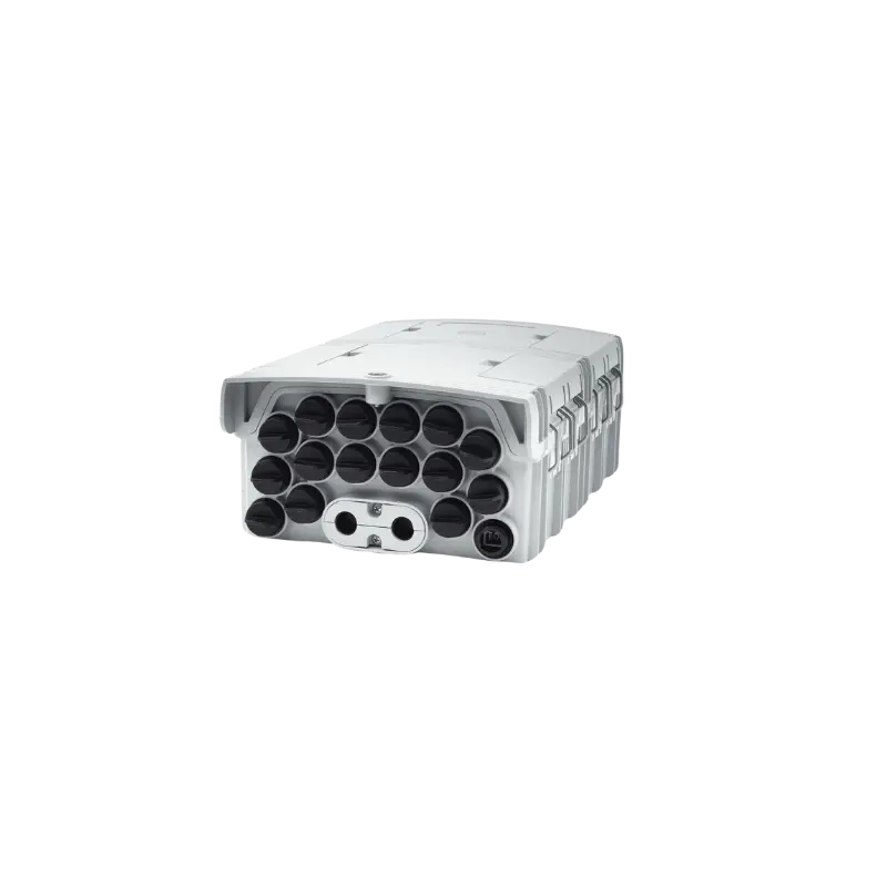 FDB NAP Caja Terminal Fibra Óptica Interior 1x8 SC/APC Blanca FTTH.