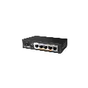 Switch 4 Ports Poe *10/100/1000Mbps + 1 Port 10/100/1000 Uplink + 1 Slot Sfp