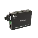 MEDIA CONVERTER 10/100/1000M Dual fiber. SM 1310nm.20km  SC. No incluye fuente