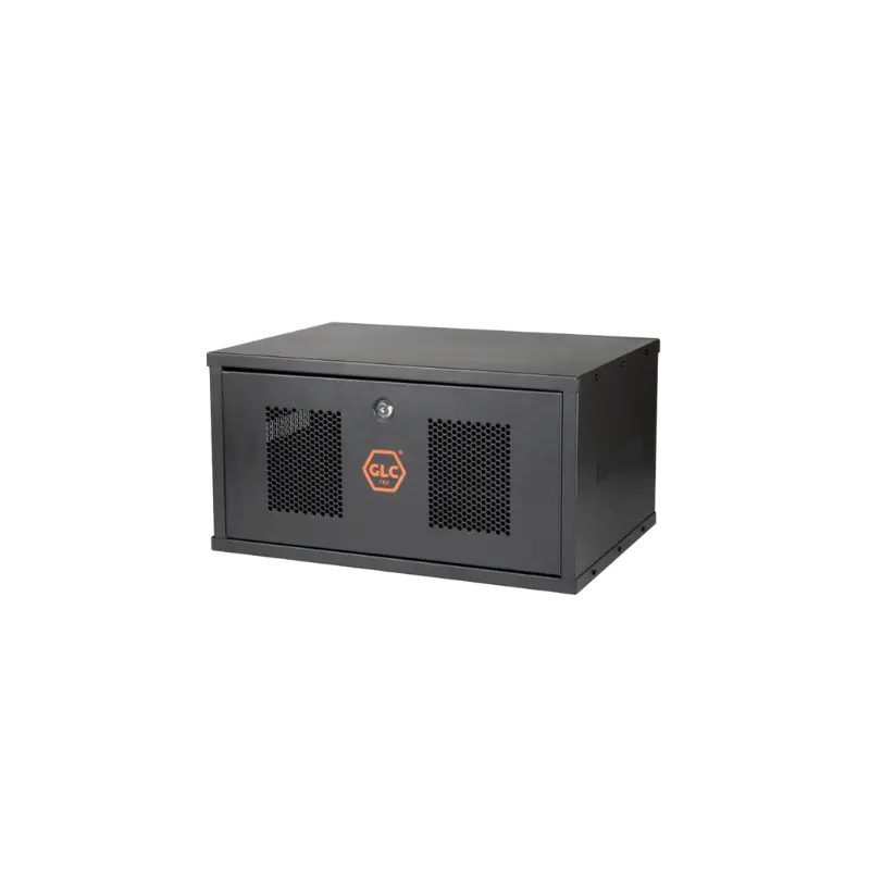 Mural Cctv 5U-370Mm 19"Desarmados Pta.Frontal Microperforada