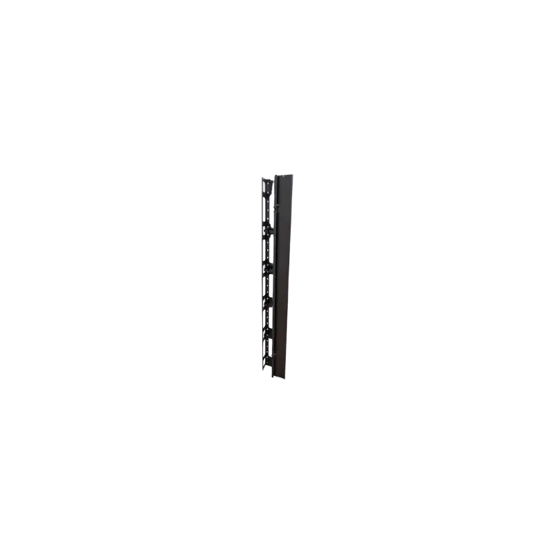 Organizador Vertical (1.2Mts) De Cable Lateral C/Tapa 30Un