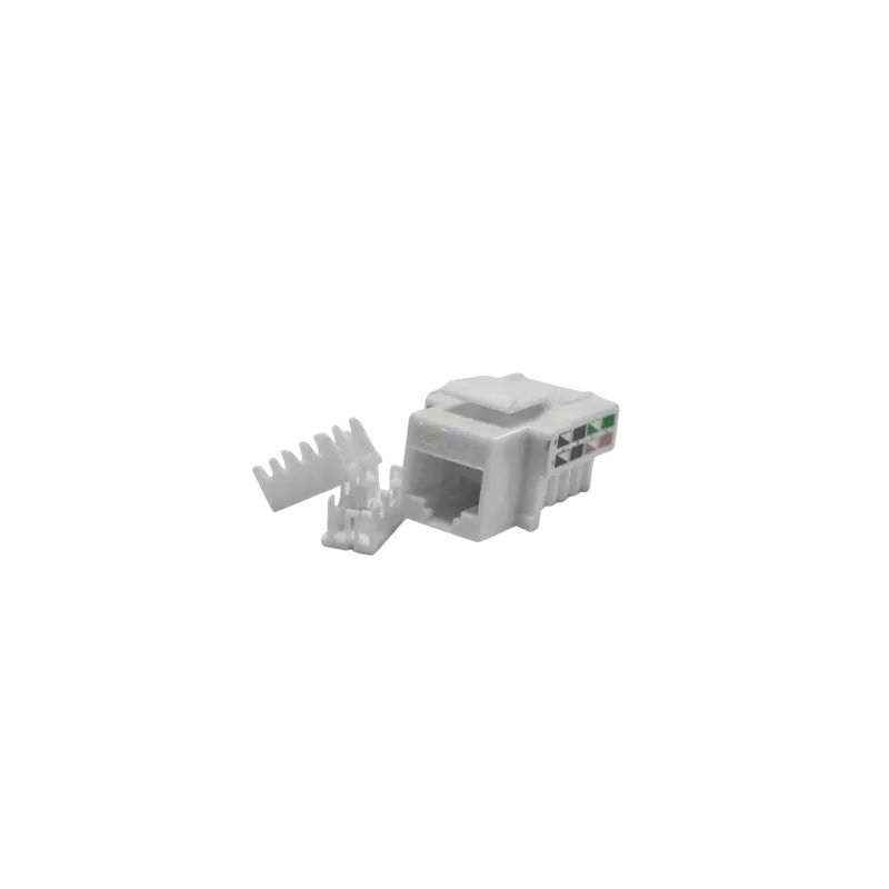 Jack Rj45 110 Idc,A/B, Blanco Cat.6