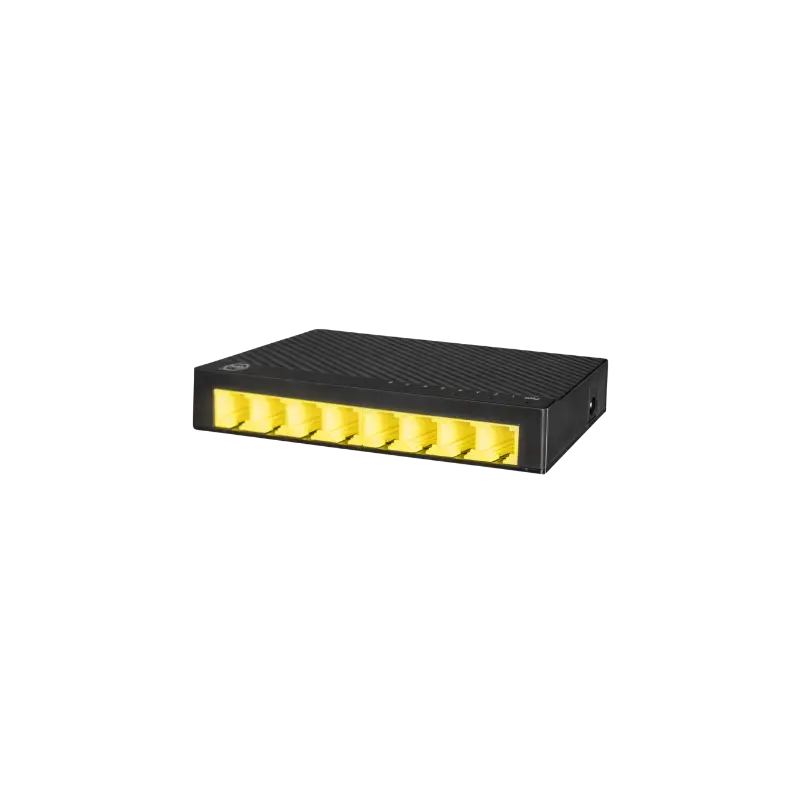 Switch 10/100/1000M 8-Port Fast Ethernet Switch P/Escritorio/Pared