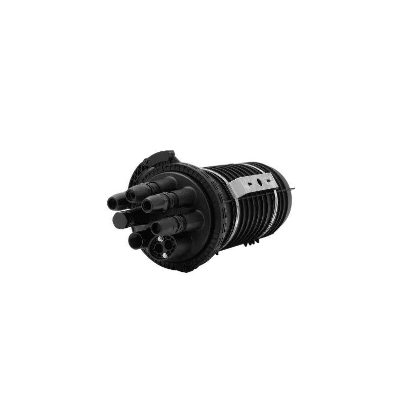 CIERRE DE EMPALME 48 FIBRAS APTO HASTA 288 C/ CIERRE MECANICO 4 ENTRADAS + 1 OVAL