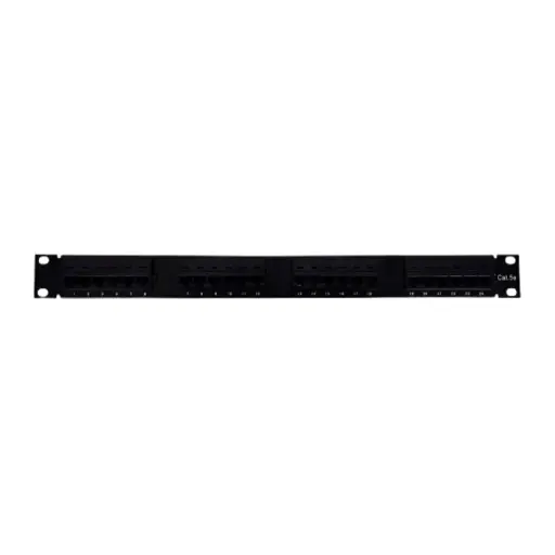 [LAN-PATCHERA-CAT5-2] Caja De Patch 24 Puertos Cat5E