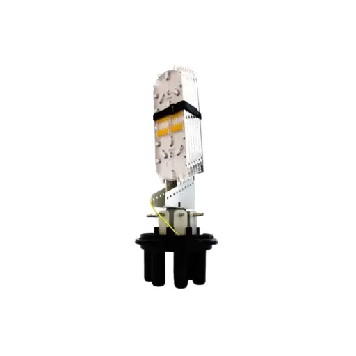[FIBER-BOTELLA-144] BOTELLA DE EMPALME 144 FIBRAS- 5 ENTRADAS + 1 SANGRIA OVAL