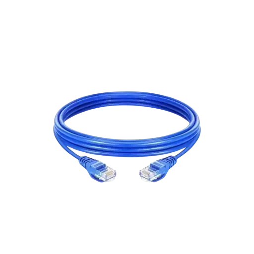 [CE-4615B] PATCH CORD UTP CAT5E 0.6M AZUL