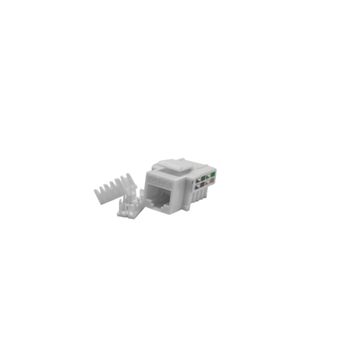 [CE-4033] Jack RJ45 110 IDC A/B Blanco CAT 6A