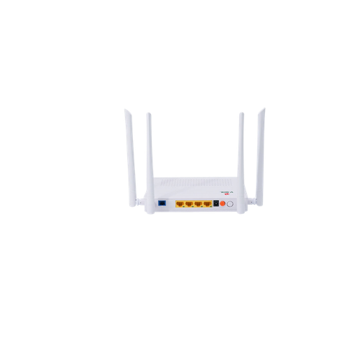 [V2804AC-Z] ONU XPON 4GE+WIFI AC+USB bridge/router DUAL BAND 4 ANTENAS