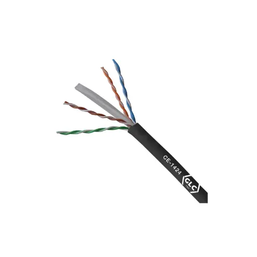 [CE-1424] CABLE UTP CAT6 EXTERIORX 305 MTS EXTERIOR GLC MAX
