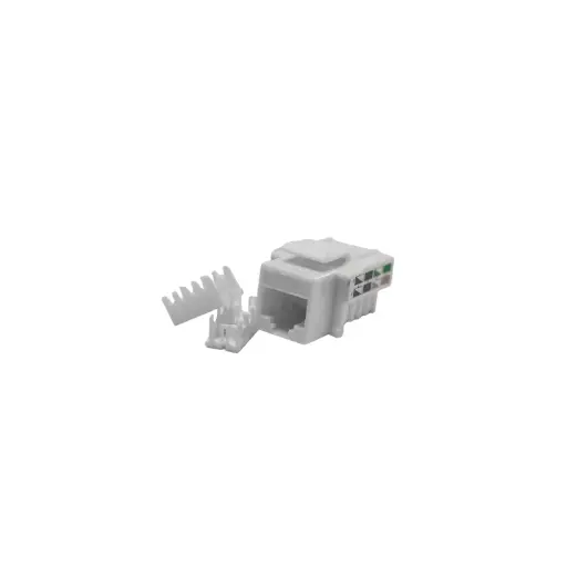 [CE-4002] Jack Rj45 110 Idc,A/B, Blanco