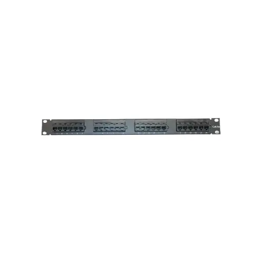 [CE-4025] PATCH PANNEL 24 PORTS CAT 5E P/ KRONE/110
