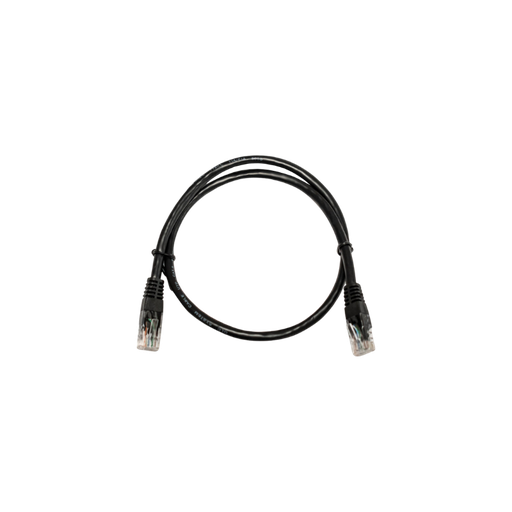 [CE-4615] PATCH CORD UTP CAT5E 0.6M NEGRO