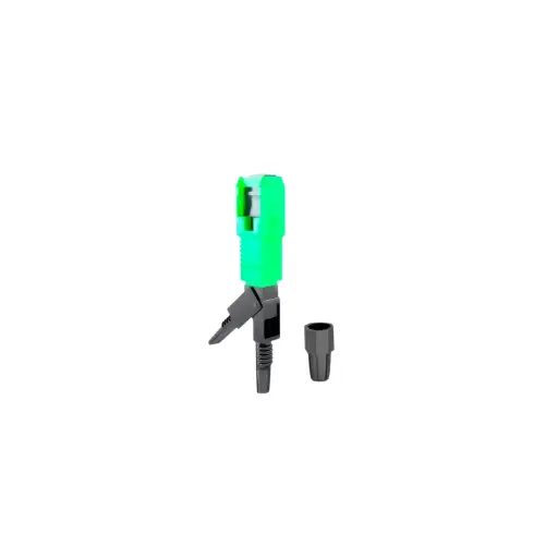 [FIBER-CONECTOR-SC/APC-LARGO] CONECTOR MECANICO CAPUCHON LARGO MONOMODO  SC/APC